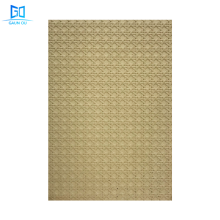 Go-W085 Отель Interior Decorative 3D Wall Panel с волнистыми тисненными панелями MDF